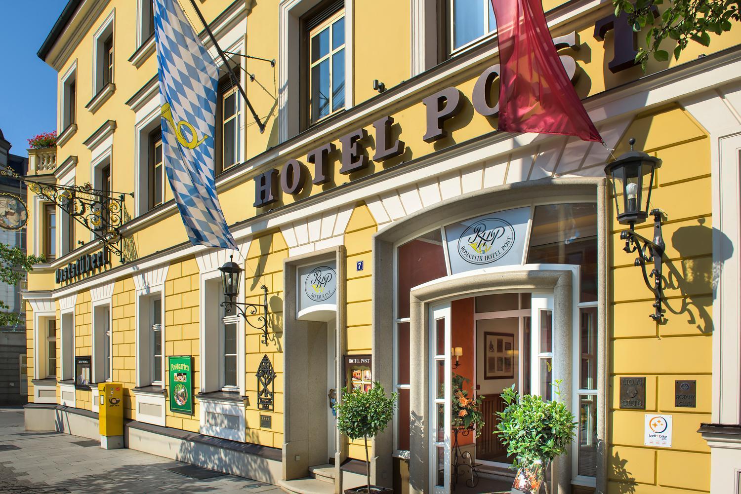 Romantik Hotel Zur Post Fuerstenfeldbruck Eksteriør billede